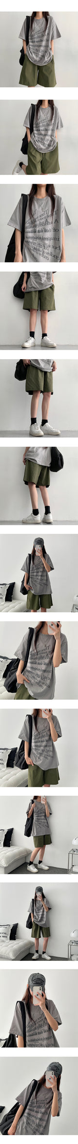 レンフレタリングショートスリーブT