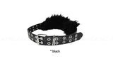 WILD FUR EYELET BELT