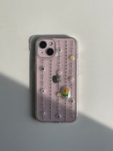 [MADE] Chain sunflower flower resin cell phone case