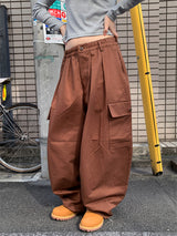 バルーンタックカーゴパンツ (4C)