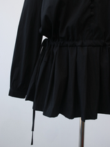 pleats mini dress