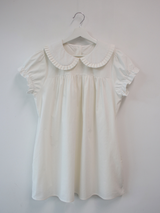 pleats collar mini dress 