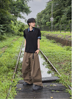 デルトンオーバーカーブドパンツ
