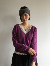 ソレ フリル スリーブレス (5color)