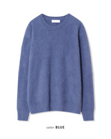 [Unisex] Angora round neck knit(7color)