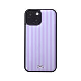 ストライプエポキシバンパーケース (Purple)