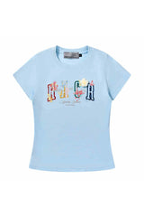 3D ヤーンフラワールーズTシャツ - フィーメイル