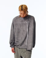 Cross Asymmetric Long Sleeved