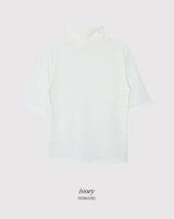 KMタートルネック半袖Tシャツ (4color)