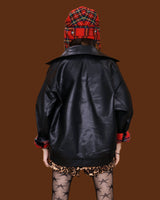 leopard kangkang cake shorts