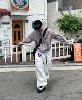 No.0857 M ストラップカーゴパンツ