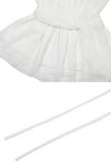 ANGEL HOOK DRESS white