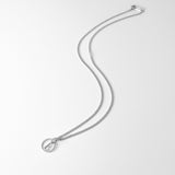 Men's Necklace Circle Pendant Simple Design_CLEF CIRCLE B NEC