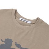 ヴィンテージエイシャントグラフィックTシャツ (サンド)
