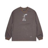 GT115 Crewman Stripe Long Sleeve (KHAKI BEIGE)