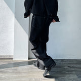 Vibe Pinstripe Boxy Trousers
