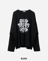 DIS Ribbed Knit Long Sleeve