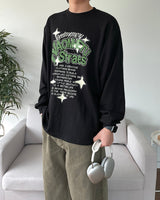 メモリープリンテッドロングスリーブ