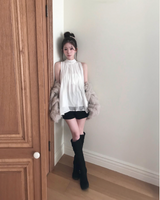 new first high-waist span short pt