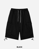 Rope Cargo Bermuda Pants