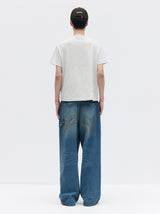 26SS★ バックポイントデニムパンツ