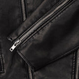 エール ヴィンテージ ウォッシュド クロップ ライダー ジャケット