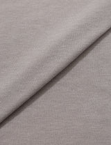 STRIPED HALTER NECK LAYERED T-SHIRT(CHARCOAL)