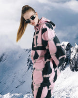 BDT 3D LOGO TRACK PANTS PINK