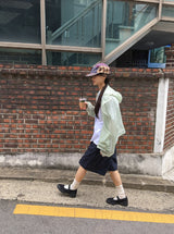 ヴァイルミュージカルノートプリントボクシー半袖T