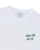25FW WOMAN スクリプトロゴプリント半袖Tシャツ
