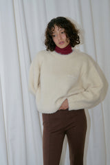 Carol boot-cut pants_brown