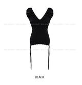 Linz Shirred Strap Short Sleeve