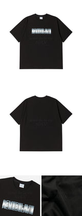 24FW シェイクロゴ半袖Tシャツ ブラック