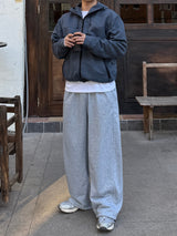 Mob wide sweat pants