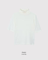 KMタートルネック半袖Tシャツ (4color)