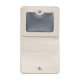 Daisy Photo Slot Half Wallet Bill Card Wallet warmgray