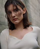 [925 silver] Deux.silver.186 / リュバンピアス (シルバー)