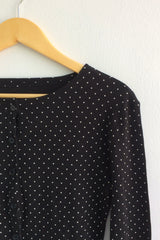 Round Pick Dot Cardigan