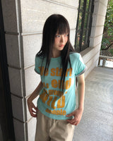 Yumon Roll-Up Short-Sleeve T-Shirt