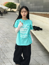 ピーチシースルーレオヤードTシャツ (11c)