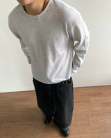 Soph Crop Waffle Long Sleeve