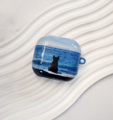[kitty by the sea airpods/buds case]