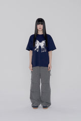 リボンロゴTシャツ
