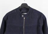 SUEDE BIKER JACKET