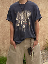 スケーリーレタリングショートスリーブドTシャツ 3C