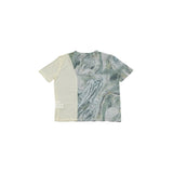 marble sheer switching tops