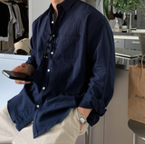  Cool Summer Premium Linen Overfit Shirt
