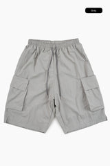 Opening utility bermuda pants