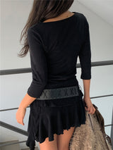 TAIL FLARE SKIRT