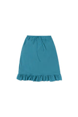 Aile frill skirt_teal